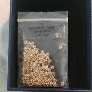Swarovski Light Peach Crystal Beads